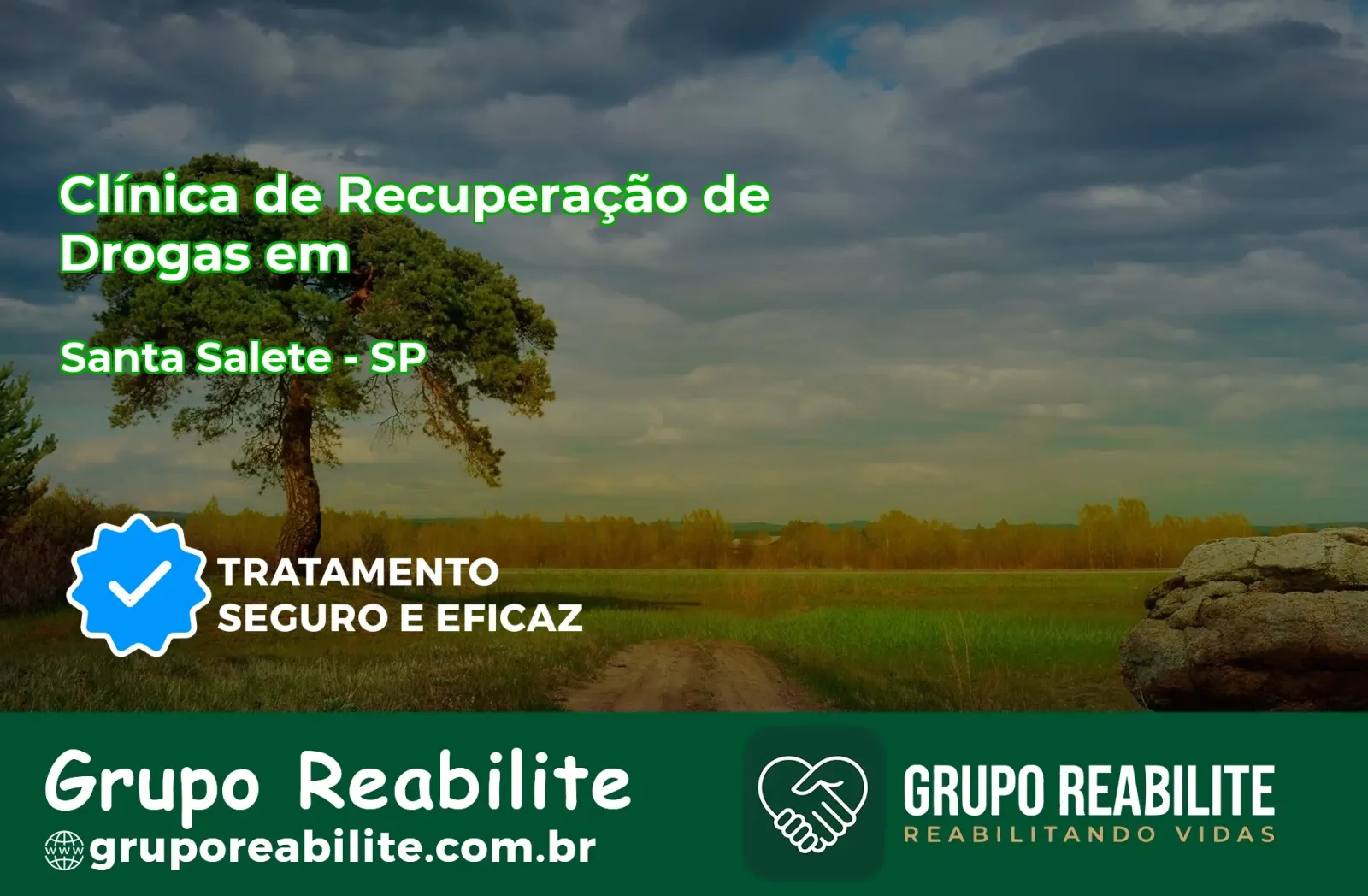 🚨 Clínica de Recuperação de Drogas em Santa Salete - SP