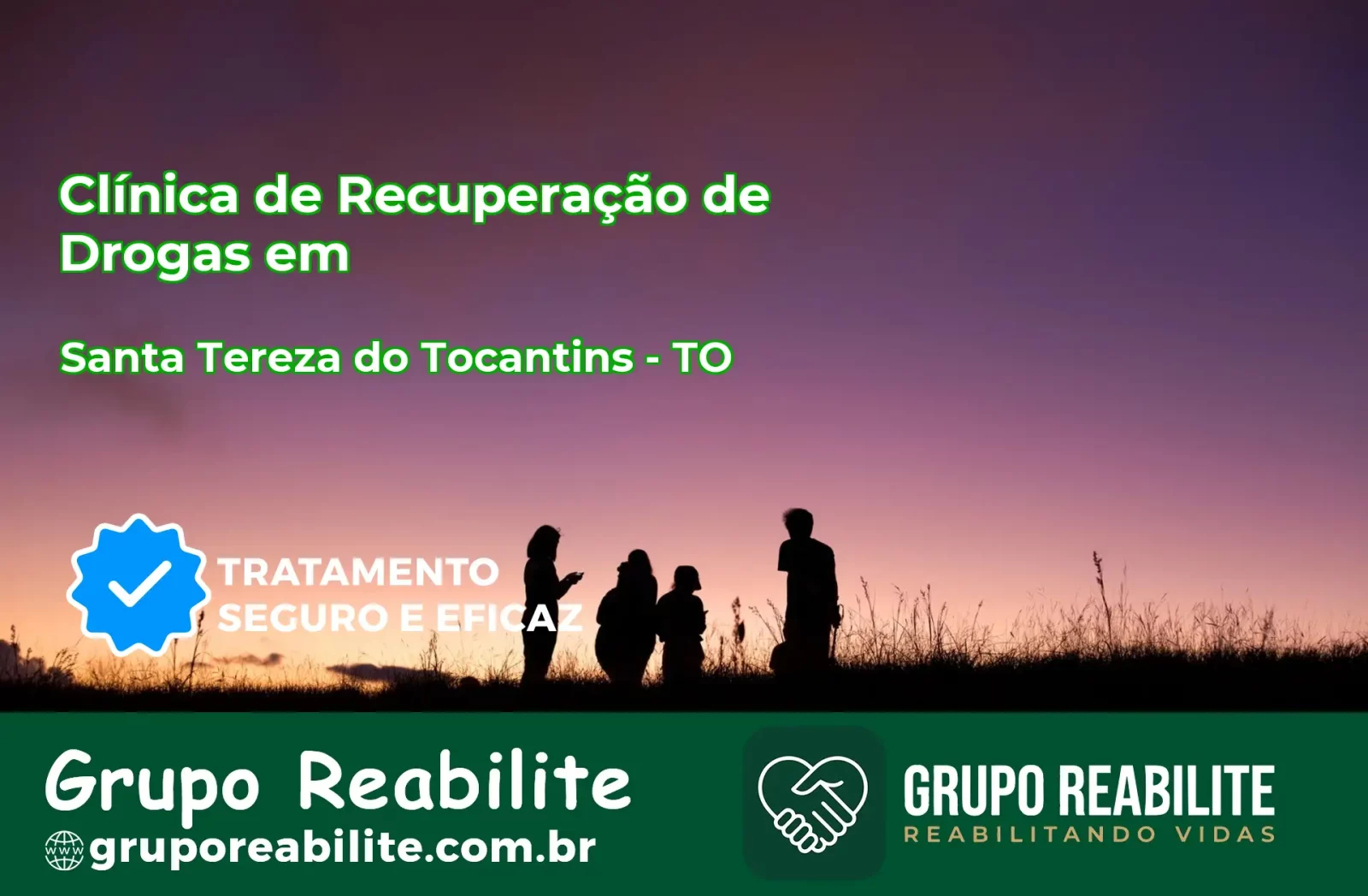 🚨 Clínica de Recuperação de Drogas em Santa Tereza do Tocantins - TO