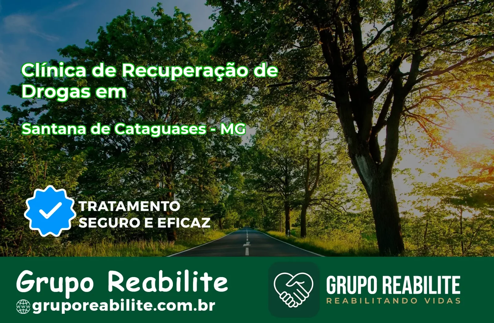 🚨 Clínica de Recuperação de Drogas em Santana de Cataguases - MG