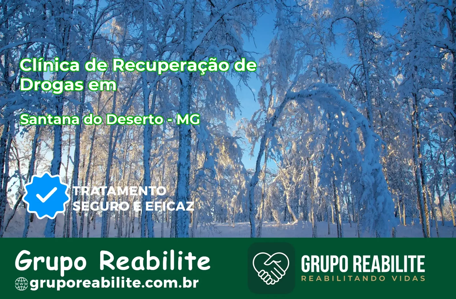 🚨 Clínica de Recuperação de Drogas em Santana do Deserto - MG