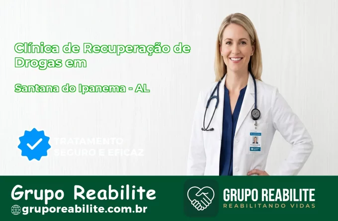 🚨 Clínica de Recuperação de Drogas em Santana do Ipanema - AL