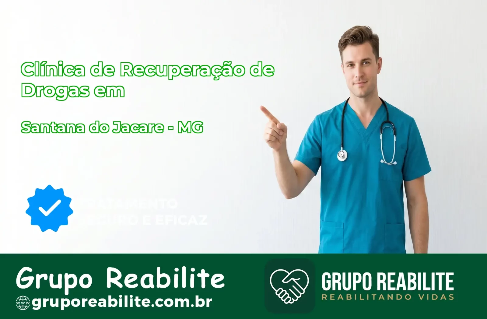 🚨 Clínica de Recuperação de Drogas em Santana do Jacaré - MG