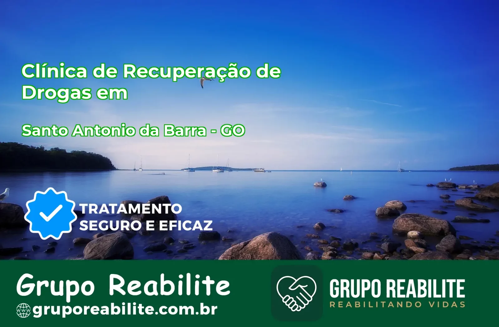 🚨 Clínica de Recuperação de Drogas em Santo Antônio da Barra - GO