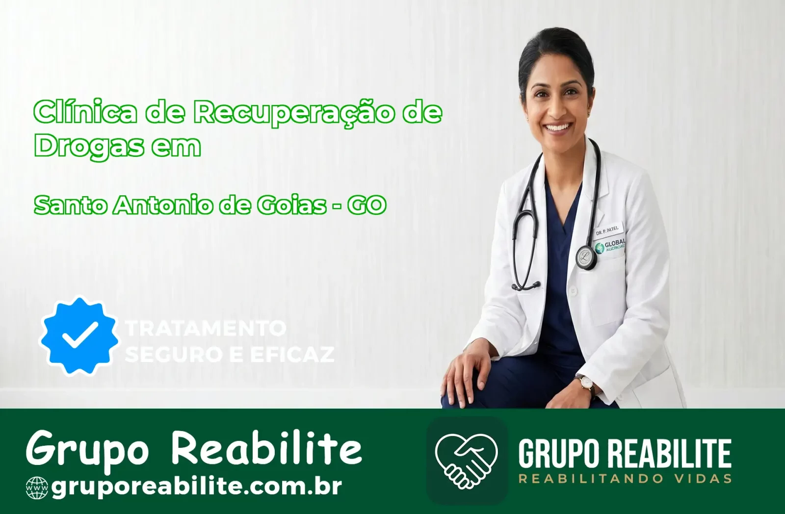 🚨 Clínica de Recuperação de Drogas em Santo Antônio de Goiás - GO