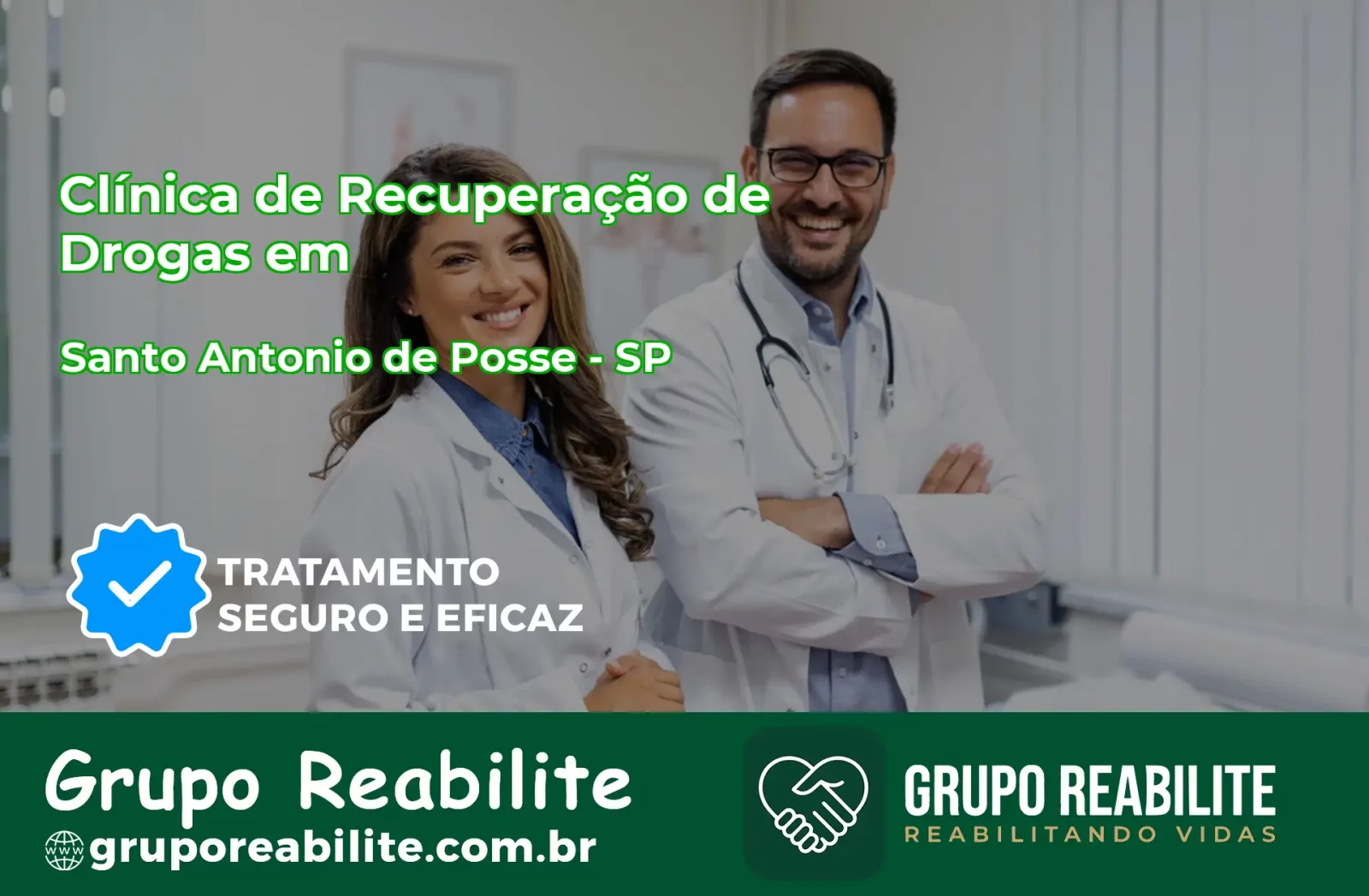 🚨 Clínica de Recuperação de Drogas em Santo Antônio de Posse - SP