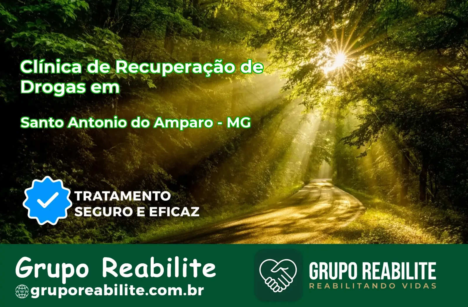 🚨 Clínica de Recuperação de Drogas em Santo Antônio do Amparo - MG