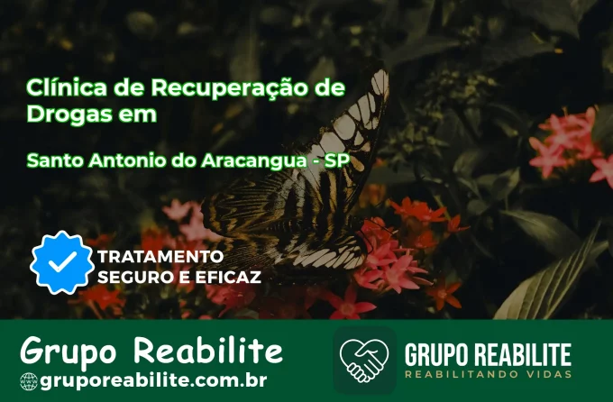🚨 Clínica de Recuperação de Drogas em Santo Antônio do Aracanguá - SP