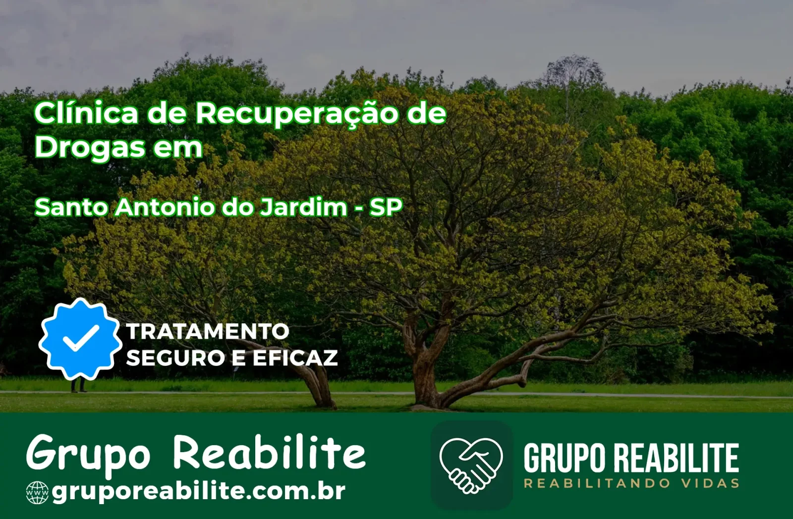 🚨 Clínica de Recuperação de Drogas em Santo Antônio do Jardim - SP