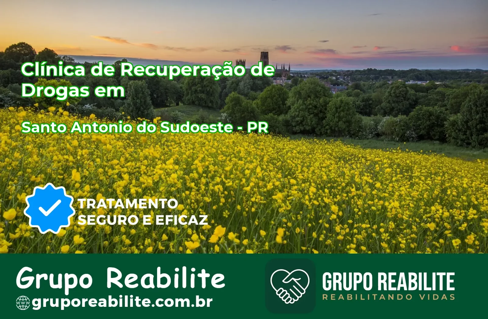 🚨 Clínica de Recuperação de Drogas em Santana do Itararé - PR