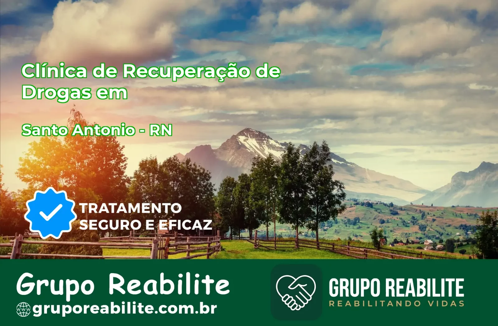 🚨 Clínica de Recuperação de Drogas em Santo Antônio - RN