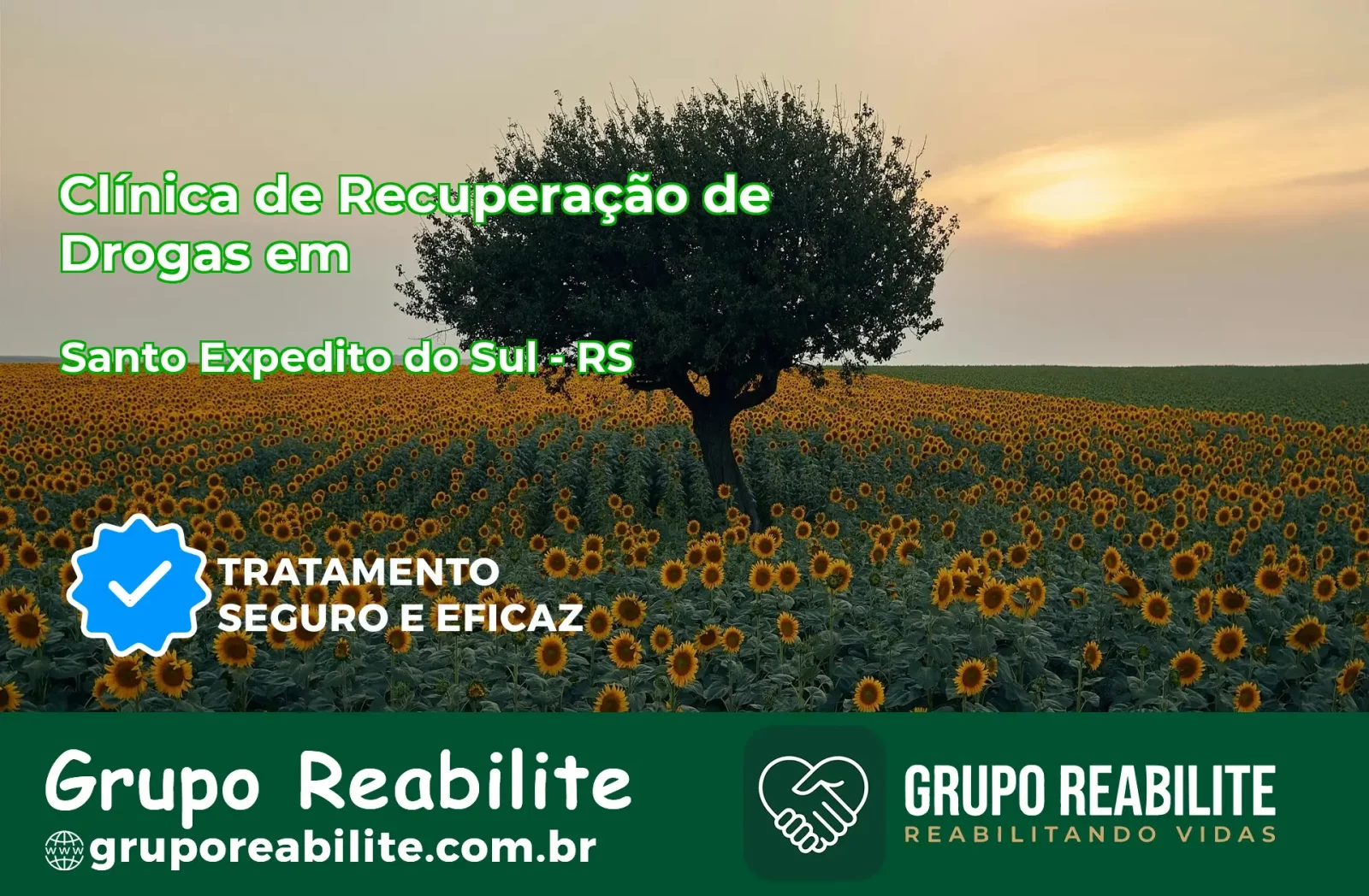 🚨 Clínica de Recuperação de Drogas em Santo Expedito do Sul - RS