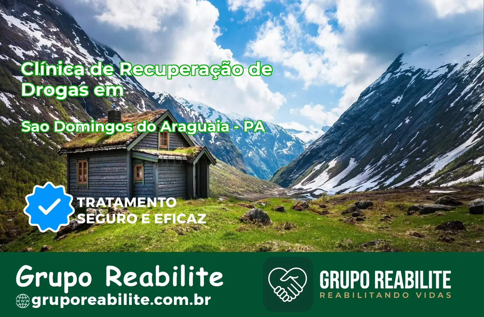 🚨 Clínica de Recuperação de Drogas em São Domingos do Araguaia - PA