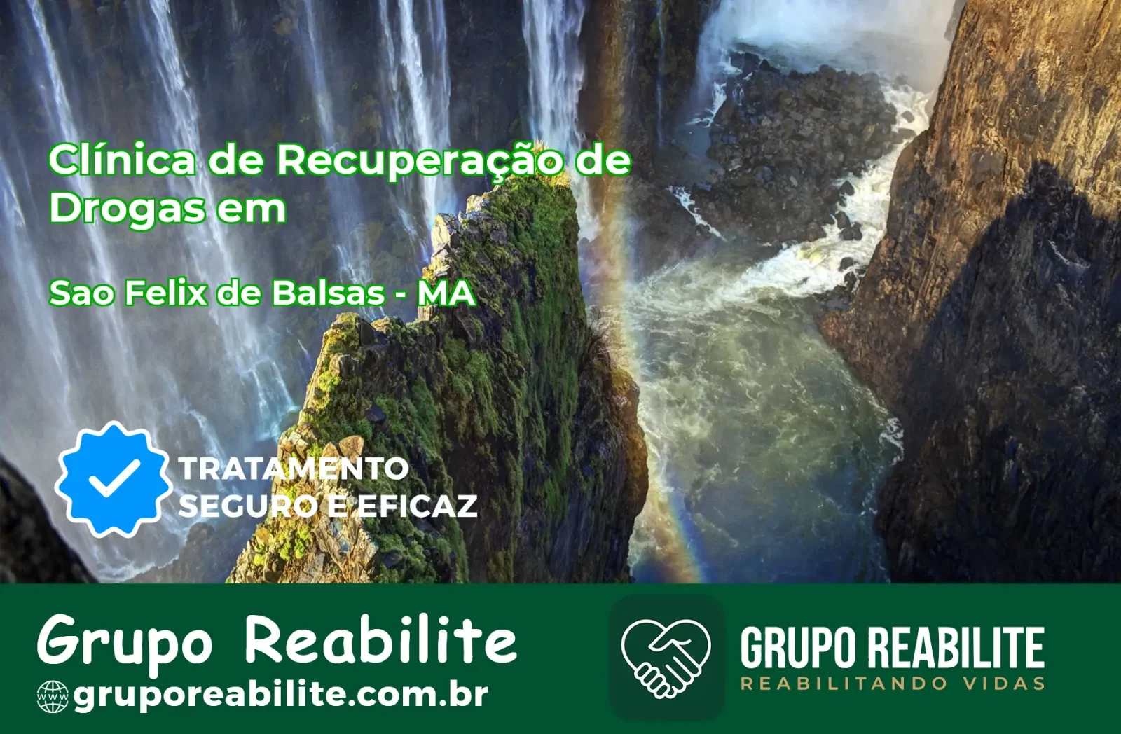 🚨 Clínica de Recuperação de Drogas em São Félix de Balsas - MA
