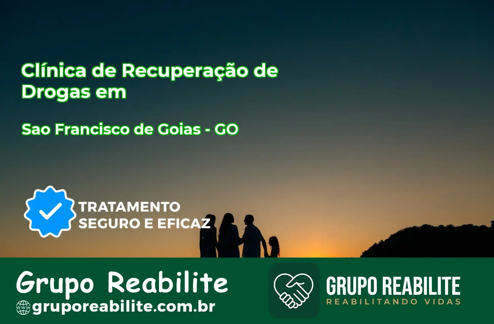 🚨 Clínica de Recuperação de Drogas em São Francisco de Goiás - GO