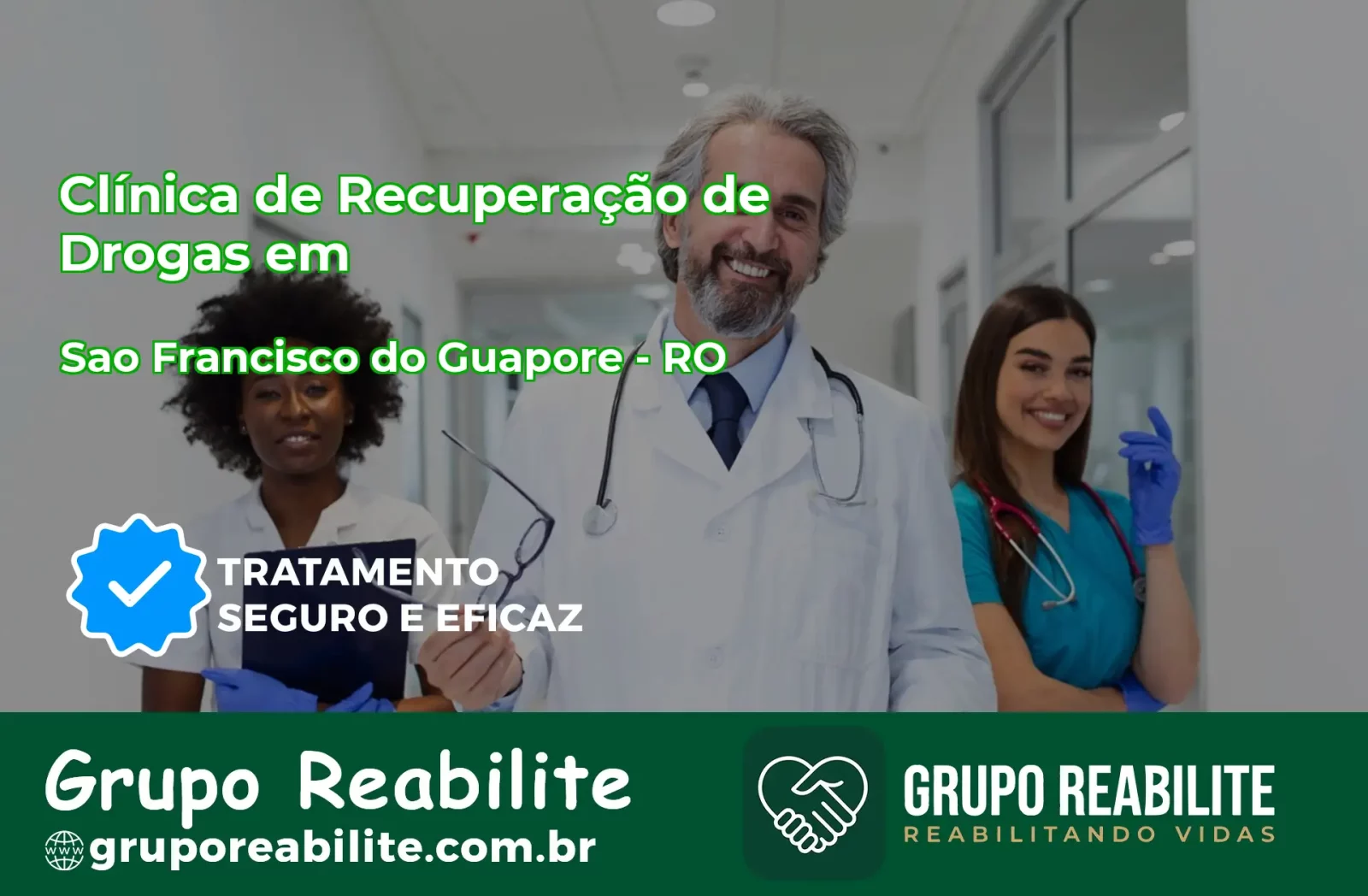 🚨 Clínica de Recuperação de Drogas em São Francisco do Guaporé - RO