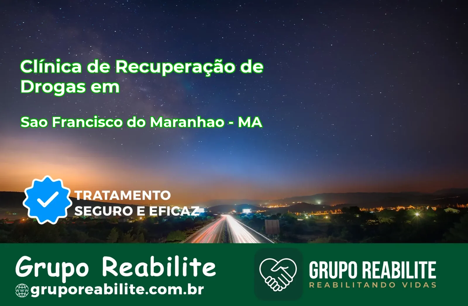 🚨 Clínica de Recuperação de Drogas em São Francisco do Maranhão - MA
