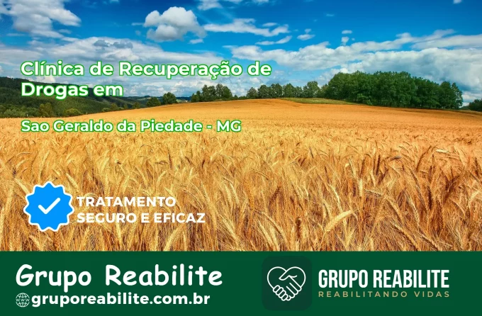 🚨 Clínica de Recuperação de Drogas em São Geraldo da Piedade - MG