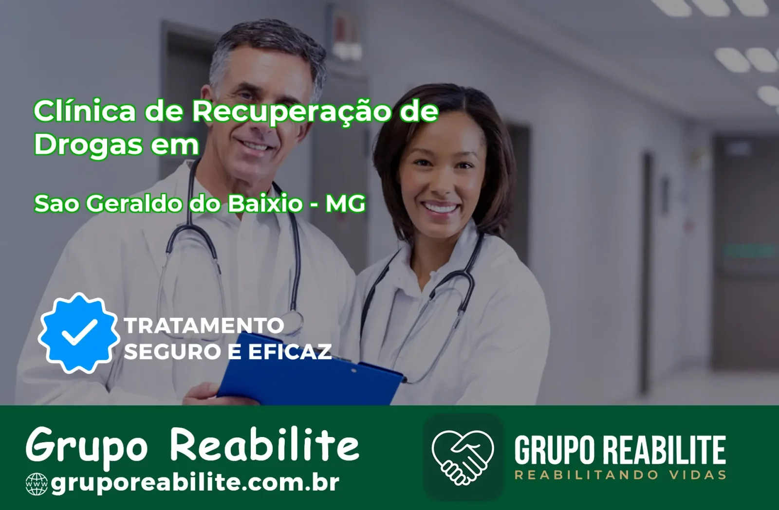 🚨 Clínica de Recuperação de Drogas em São Geraldo do Baixio - MG