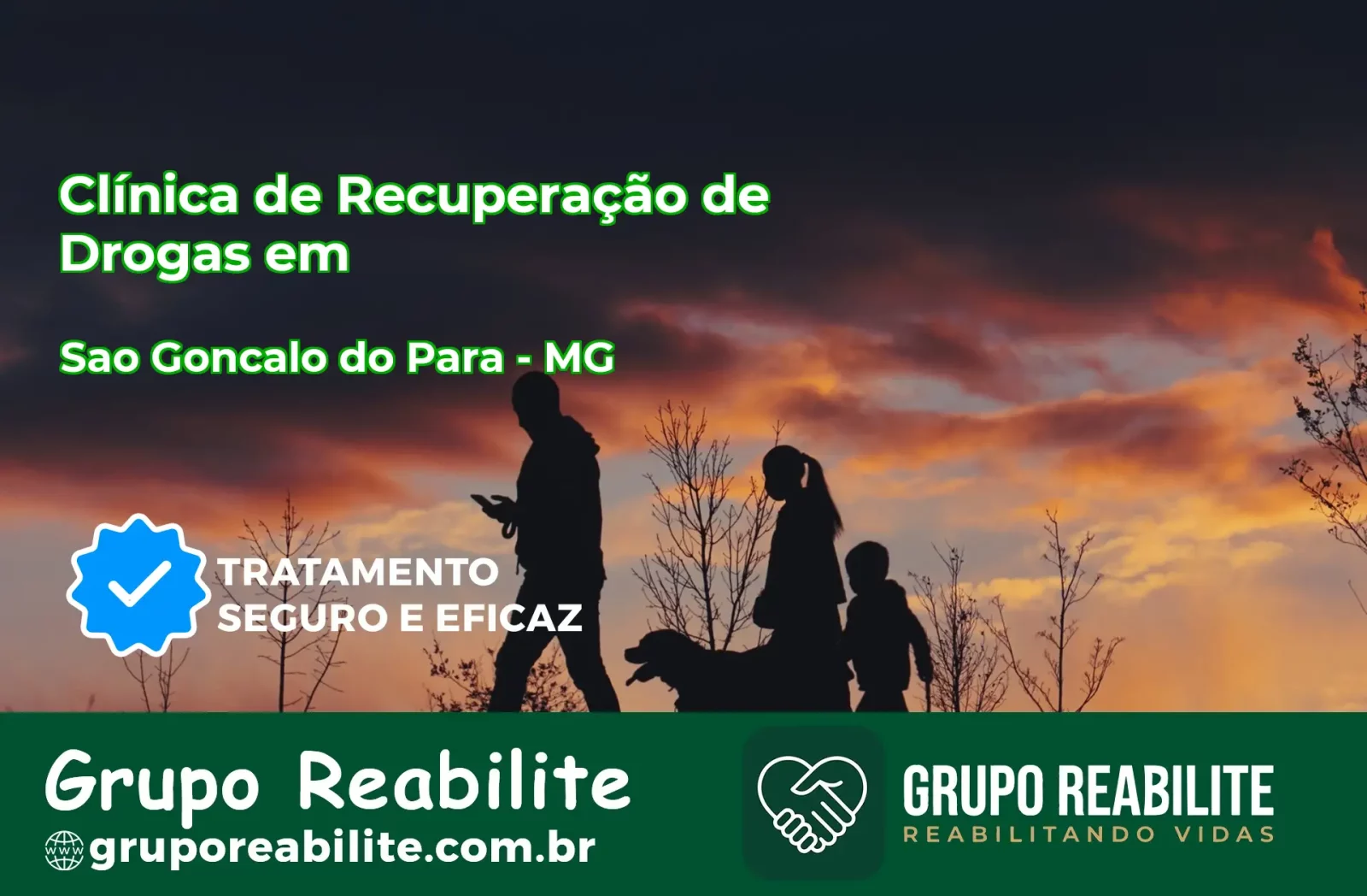 🚨 Clínica de Recuperação de Drogas em São Gonçalo do Pará - MG