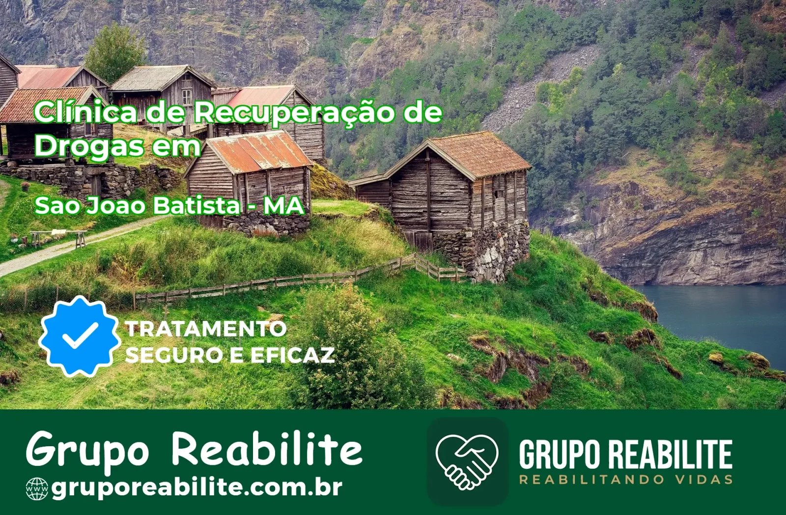 🚨 Clínica de Recuperação de Drogas em São João Batista - MA