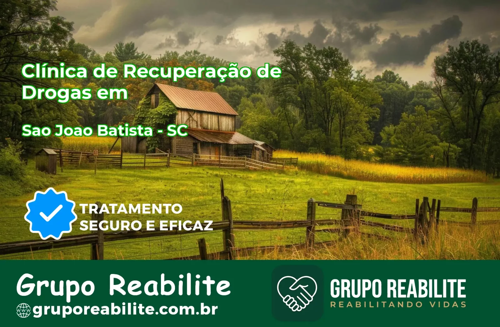 🚨 Clínica de Recuperação de Drogas em São João Batista - SC