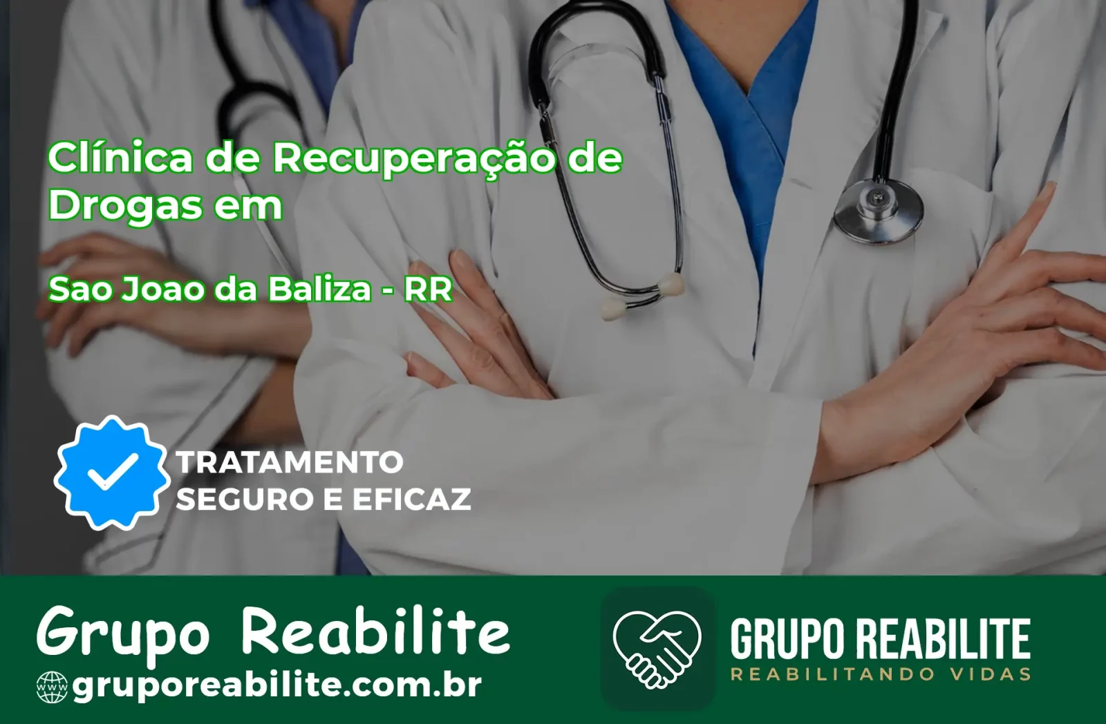 🚨 Clínica de Recuperação de Drogas em São João da Baliza - RR