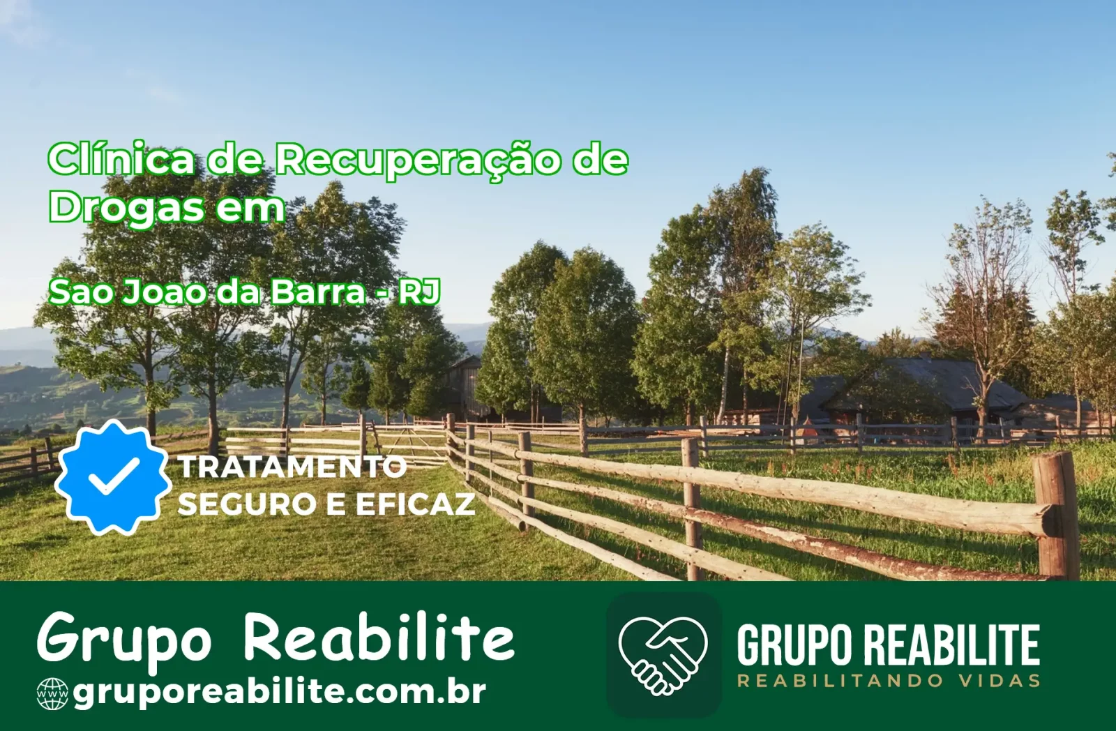 🚨 Clínica de Recuperação de Drogas em São João da Barra - RJ