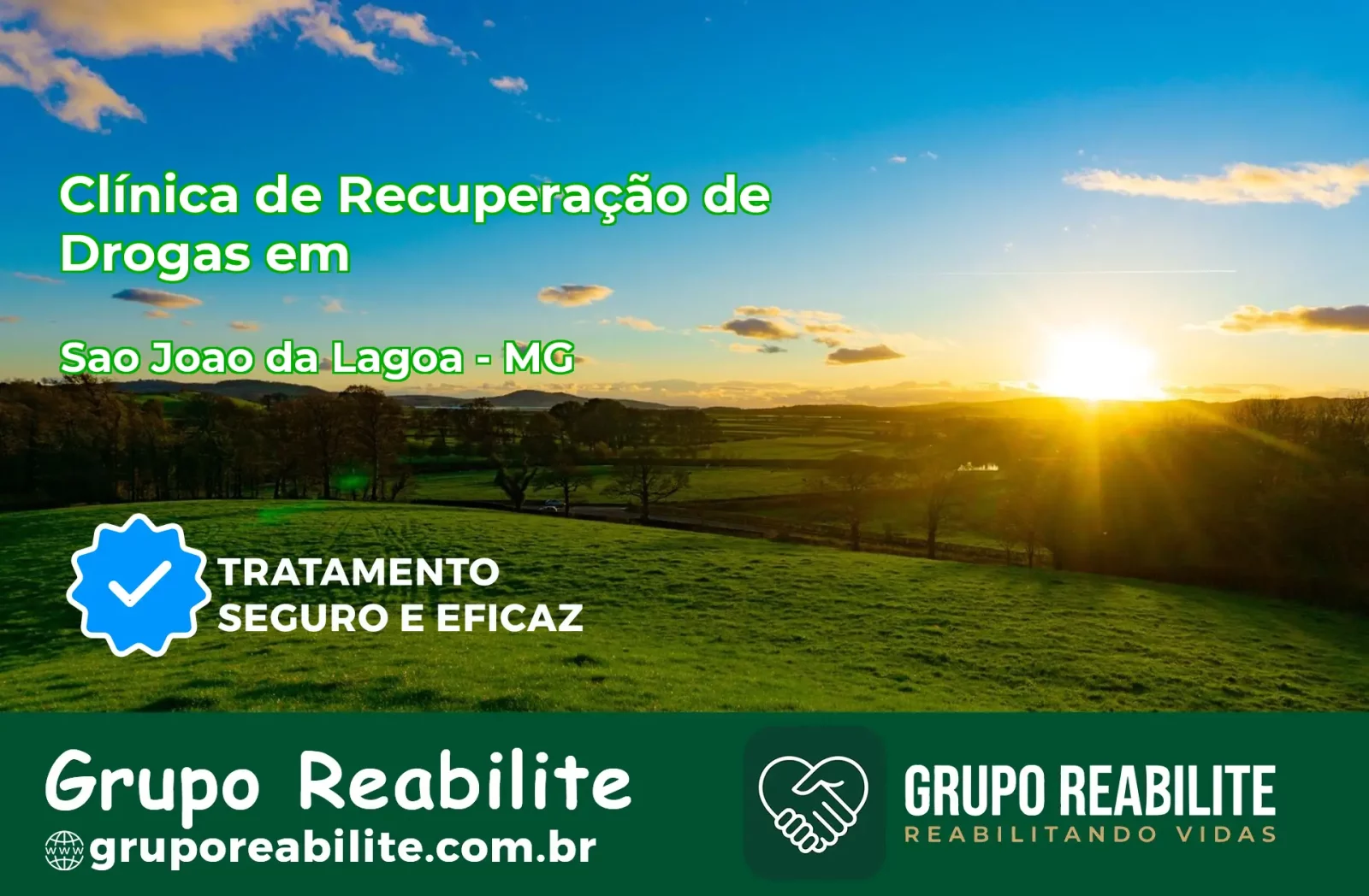 🚨 Clínica de Recuperação de Drogas em São João da Lagoa - MG