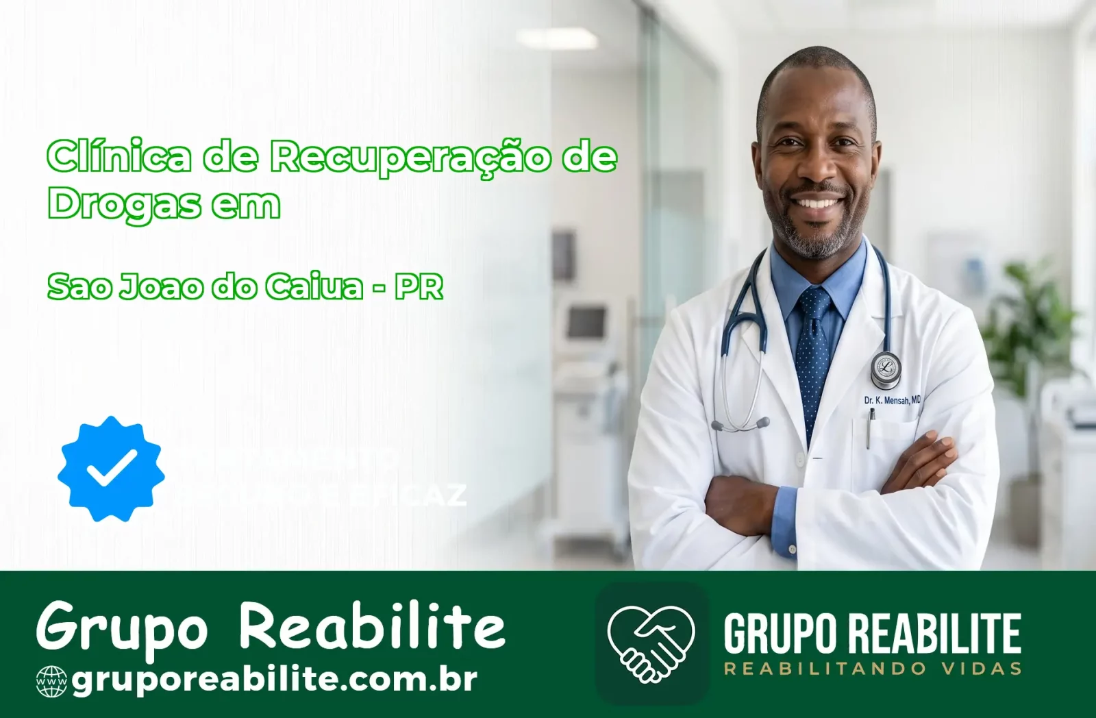 🚨 Clínica de Recuperação de Drogas em São José da Boa Vista - PR