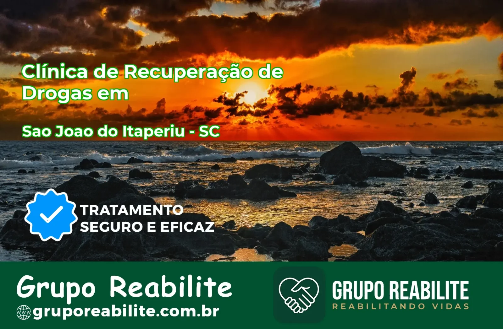 🚨 Clínica de Recuperação de Drogas em São João do Itaperiú - SC