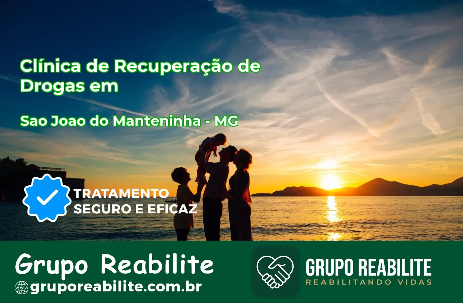 🚨 Clínica de Recuperação de Drogas em São João do Manteninha - MG