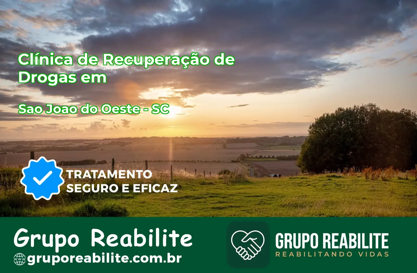 🚨 Clínica de Recuperação de Drogas em São João do Oeste - SC