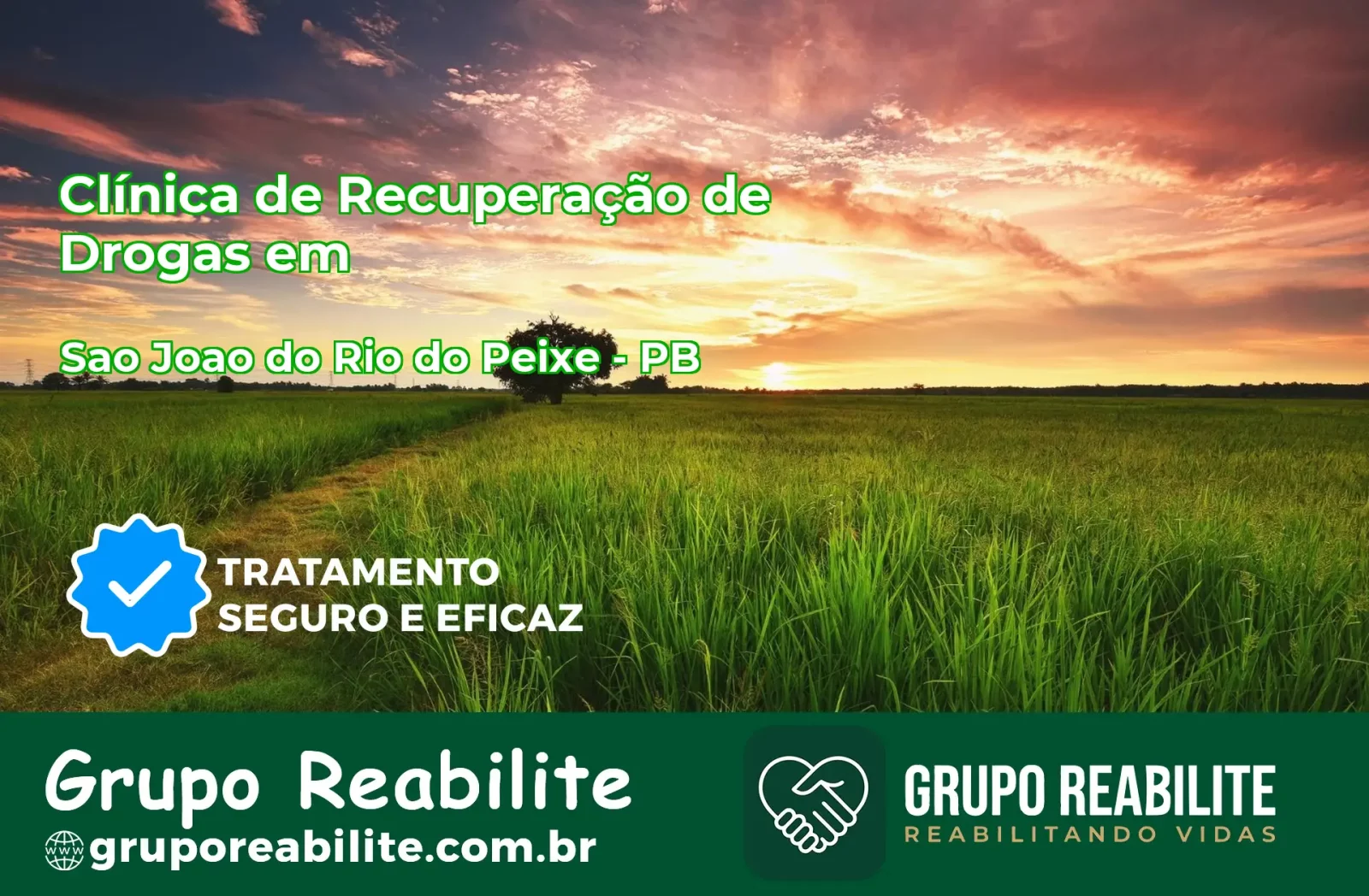 🚨 Clínica de Recuperação de Drogas em São João do Rio do Peixe - PB