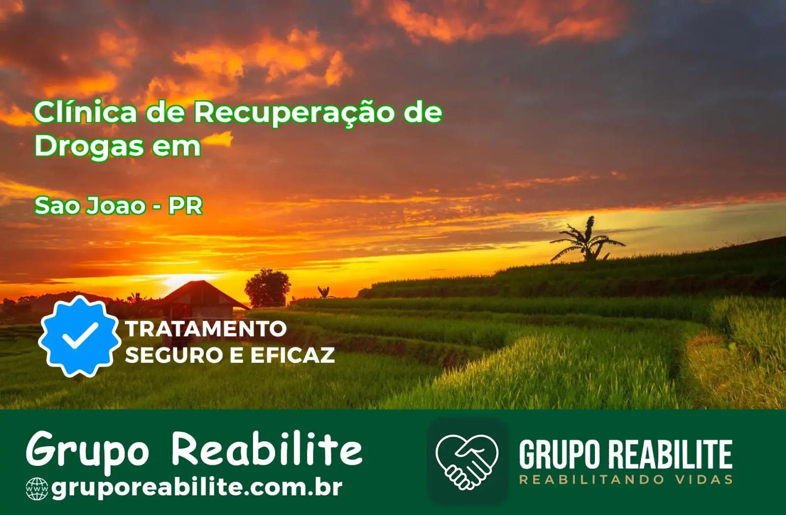 🚨 Clínica de Recuperação de Drogas em São Jorge do Patrocínio - PR