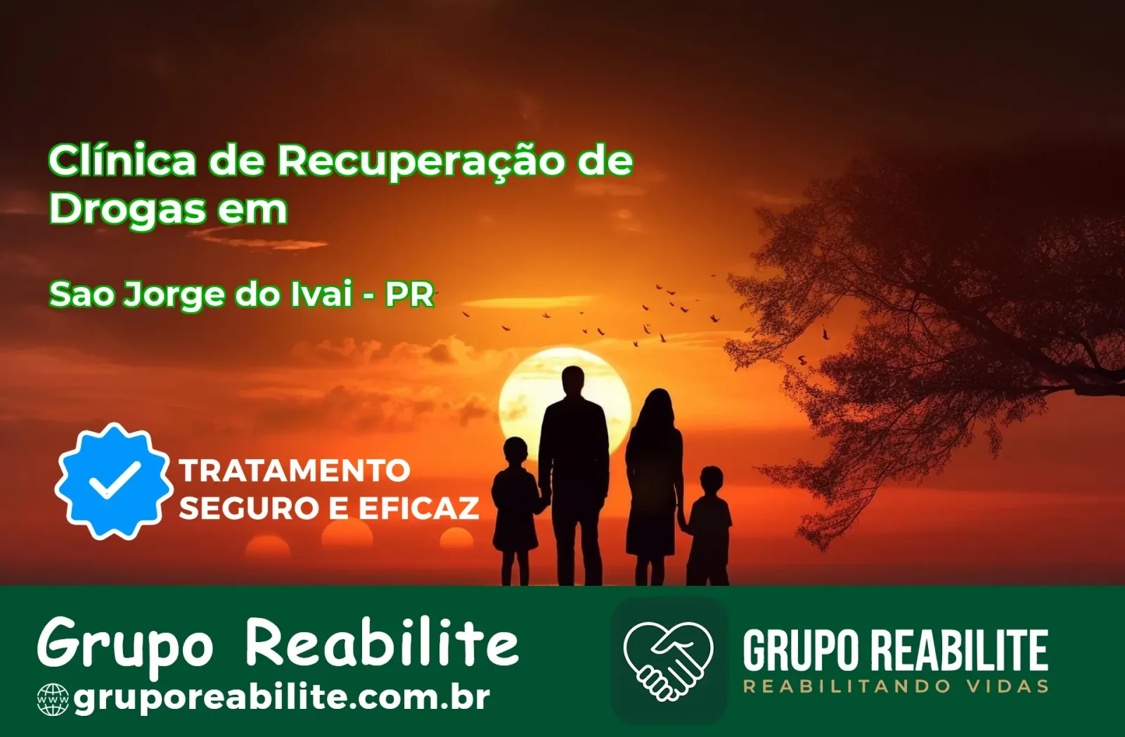 🚨 Clínica de Recuperação de Drogas em Siqueira Campos - PR