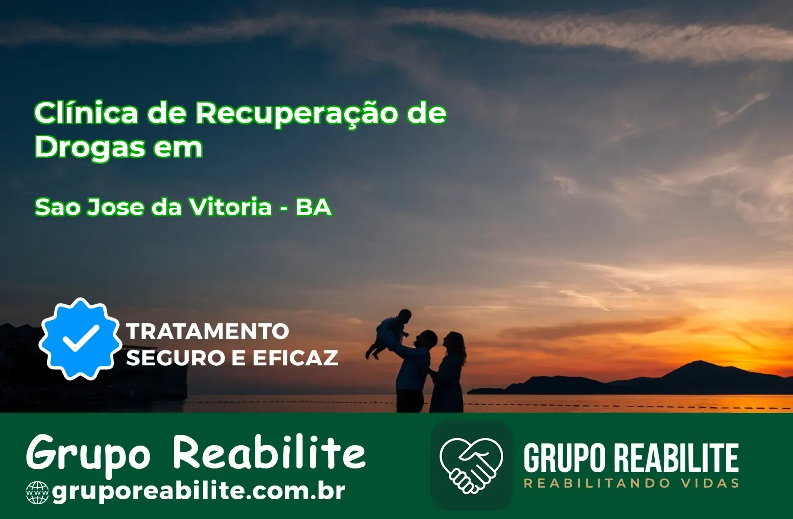 🚨 Clínica de Recuperação de Drogas em São José da Vitória - BA