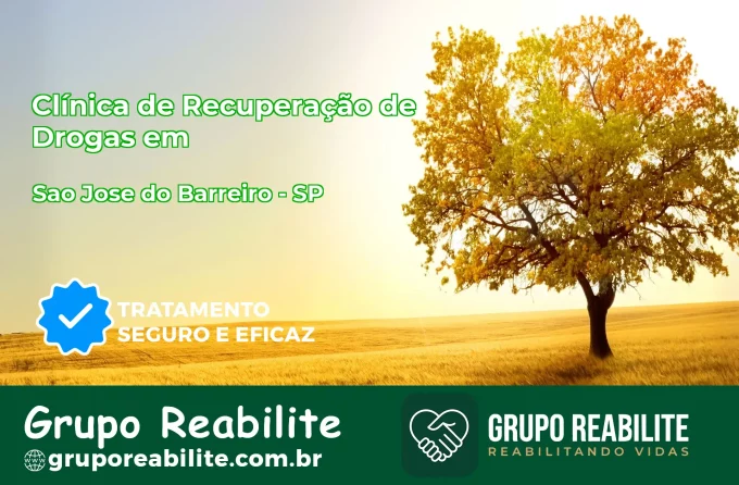 🚨 Clínica de Recuperação de Drogas em São José do Barreiro - SP