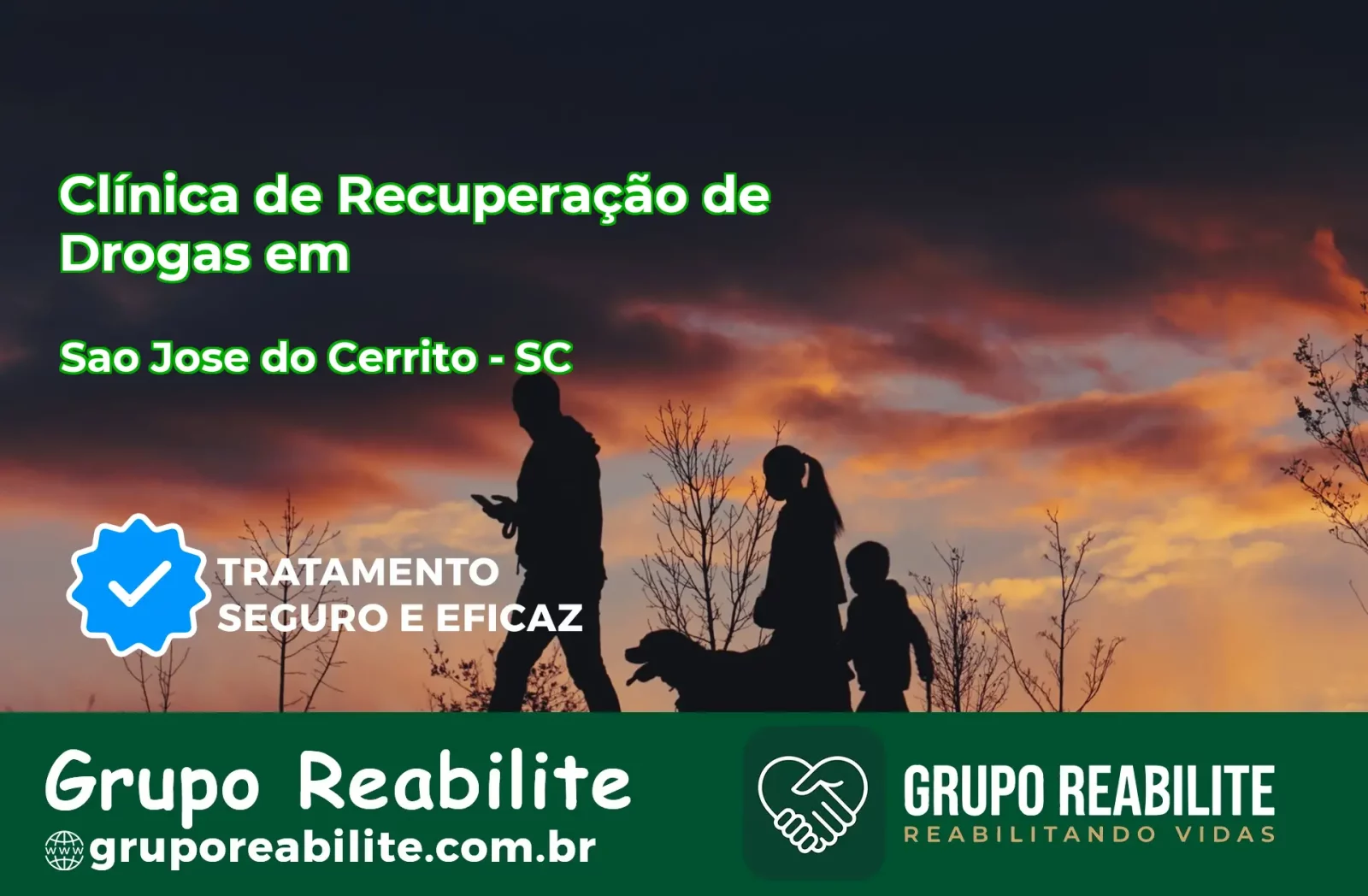 🚨 Clínica de Recuperação de Drogas em São José do Cerrito - SC
