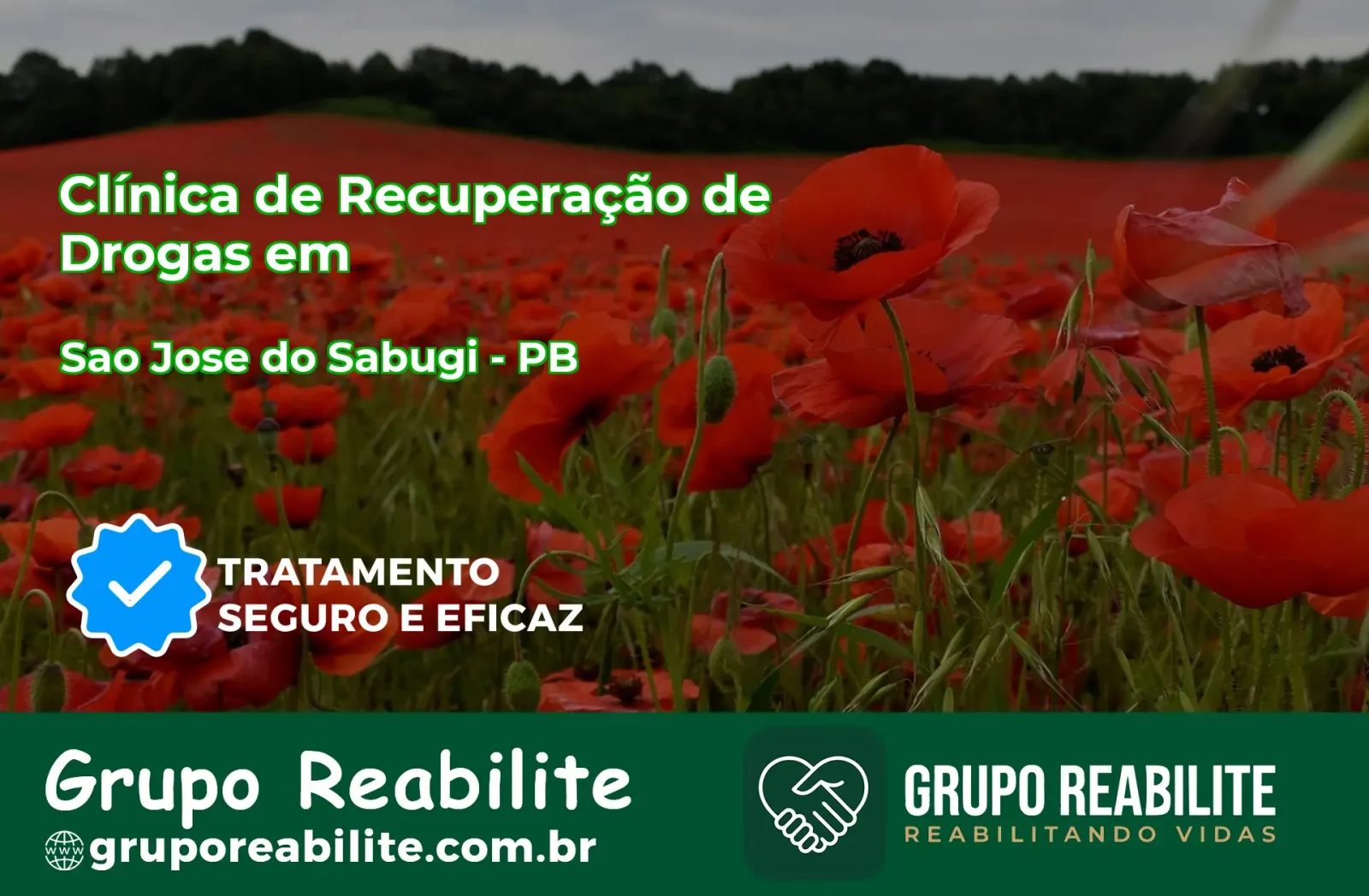 🚨 Clínica de Recuperação de Drogas em São José do Sabugi - PB