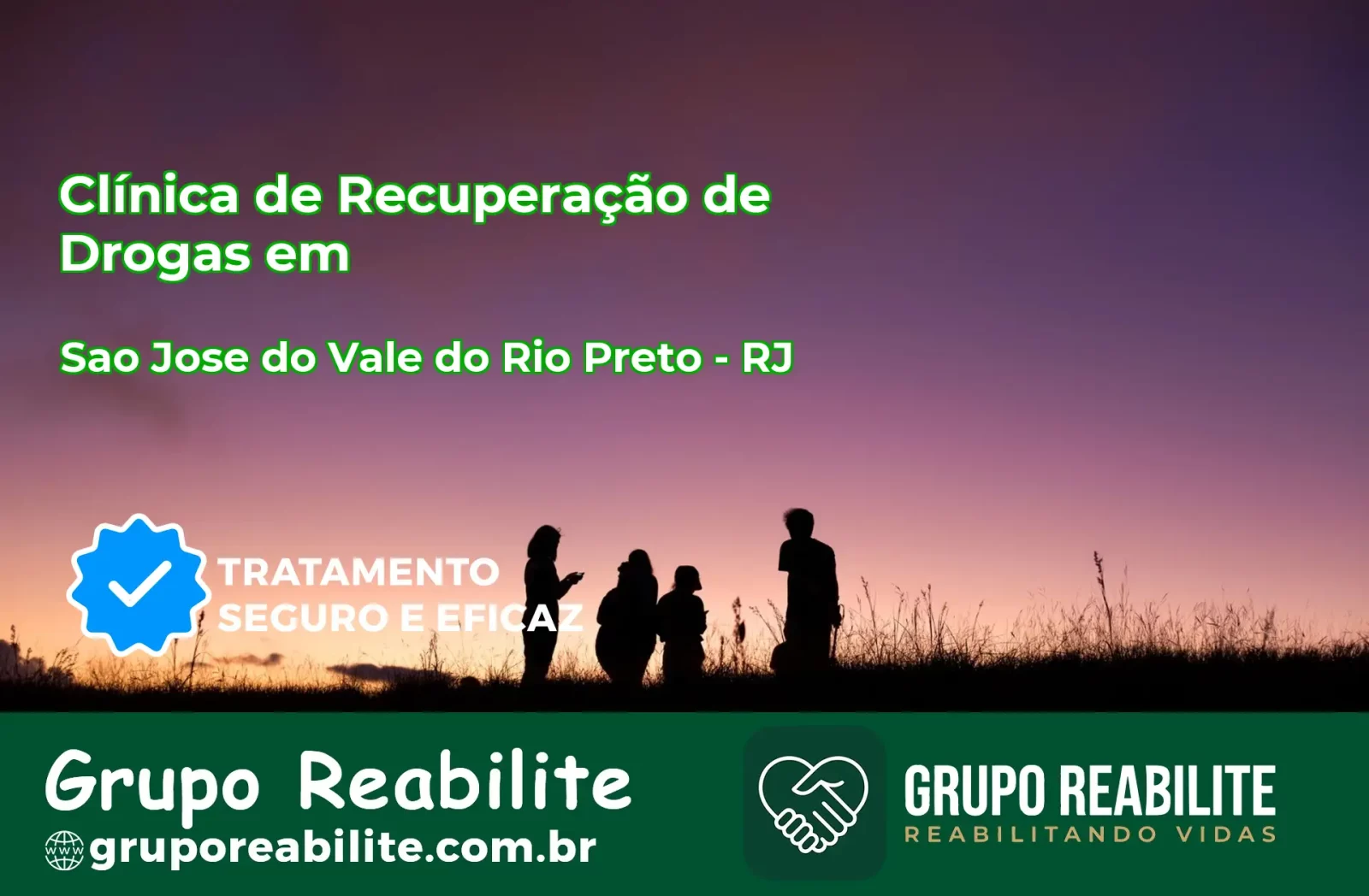 🚨 Clínica de Recuperação de Drogas em São José do Vale do Rio Preto - RJ