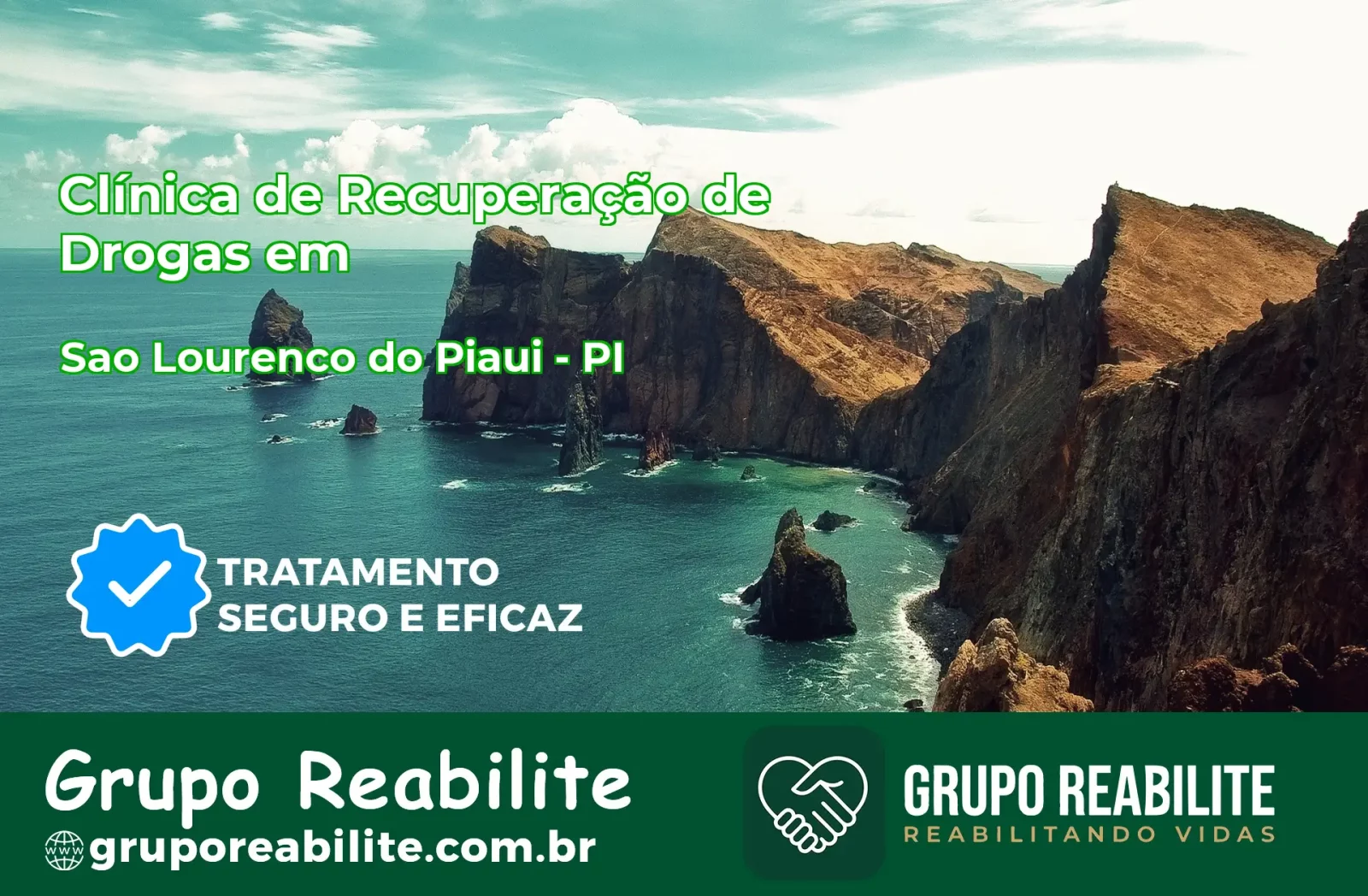 🚨 Clínica de Recuperação de Drogas em São Lourenço do Piauí - PI