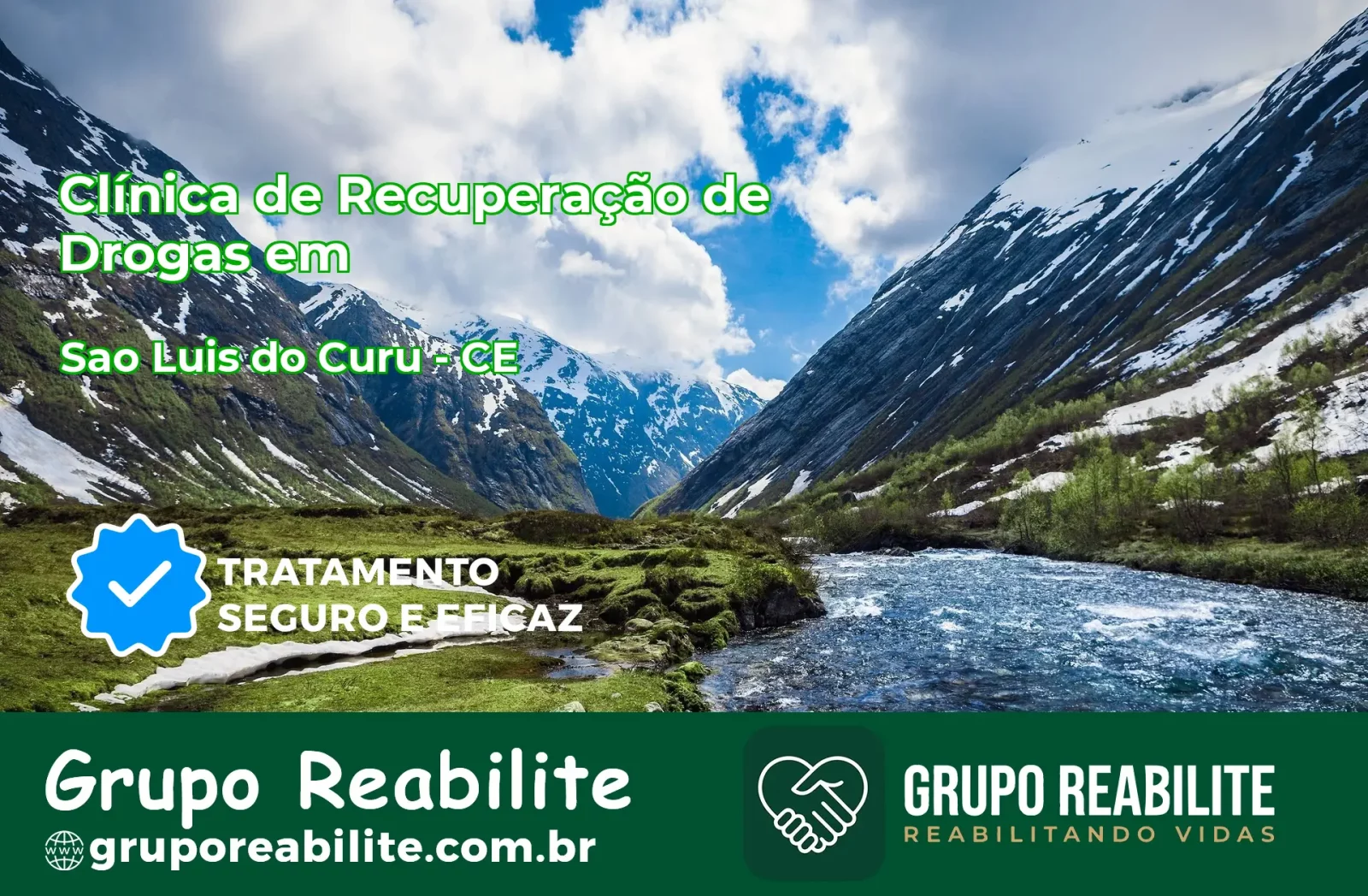 🚨 Clínica de Recuperação de Drogas em São Luís do Curu - CE