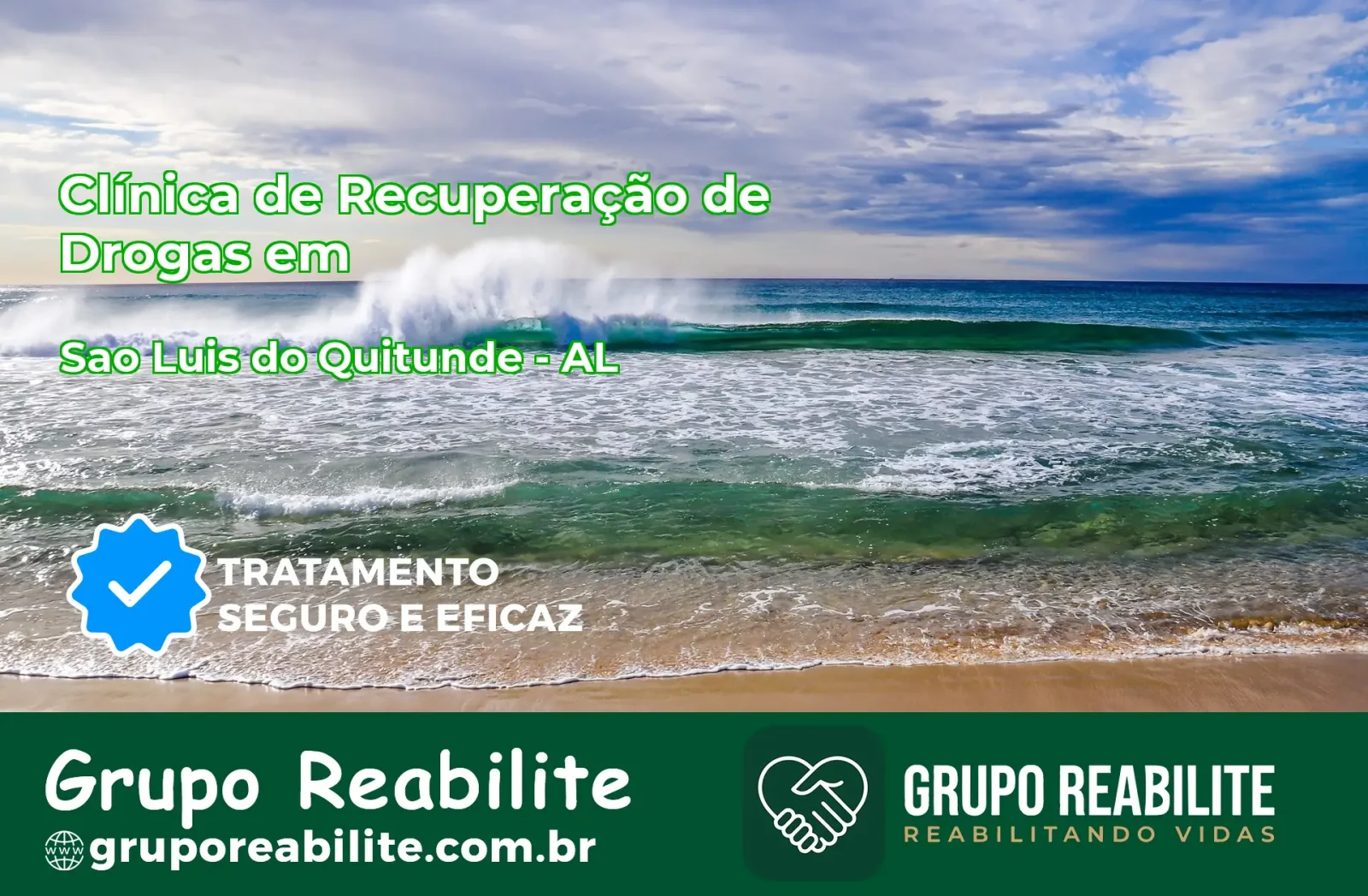 🚨 Clínica de Recuperação de Drogas em São Luís do Quitunde - AL