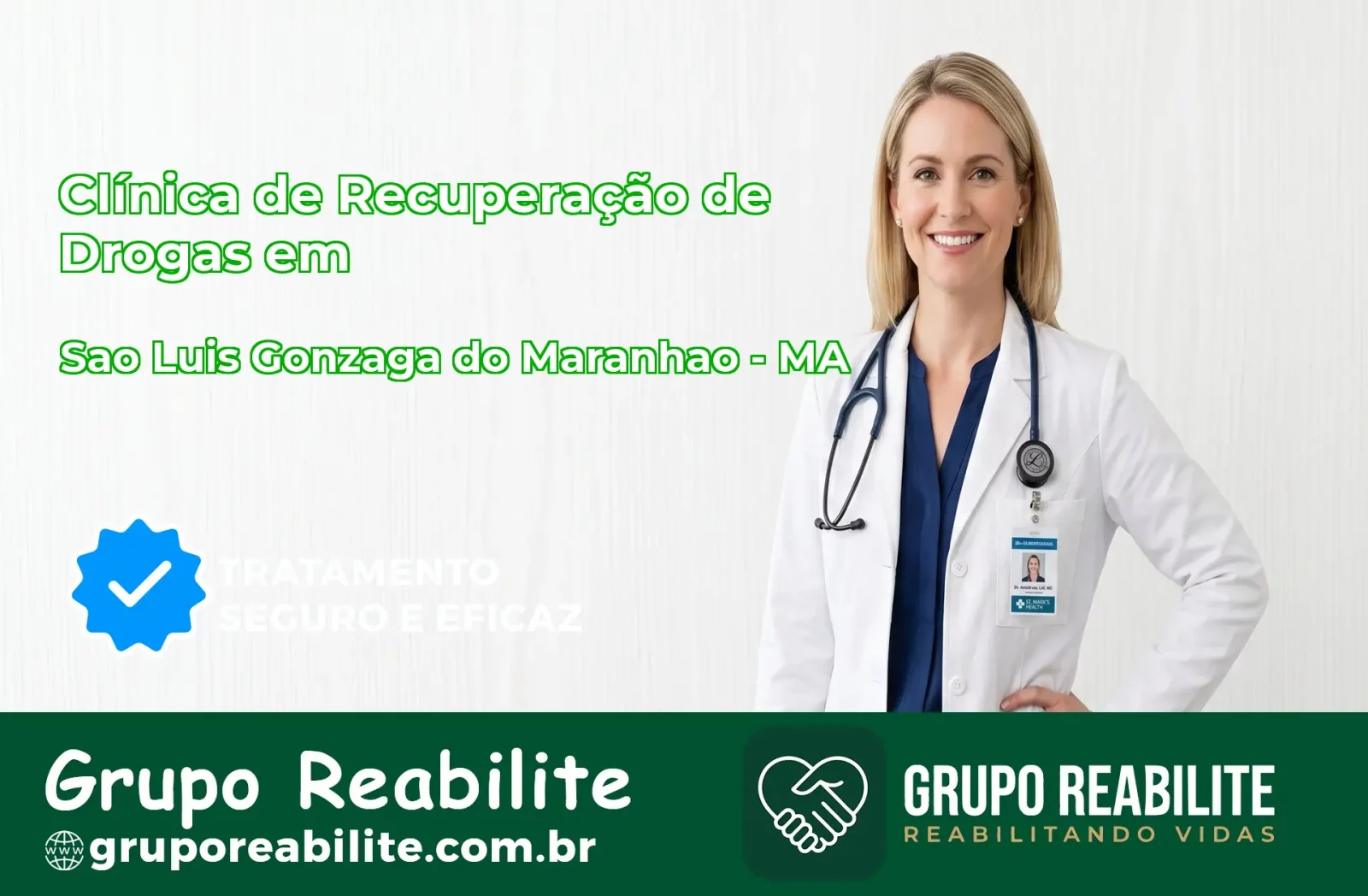 🚨 Clínica de Recuperação de Drogas em São Luís Gonzaga do Maranhão - MA