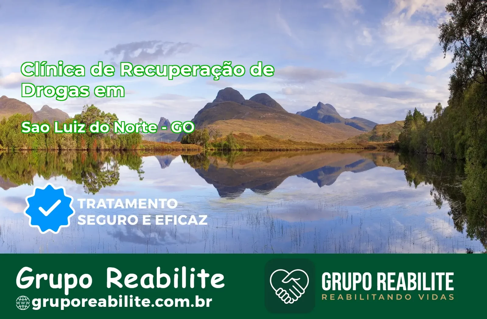 🚨 Clínica de Recuperação de Drogas em São Luiz do Norte - GO