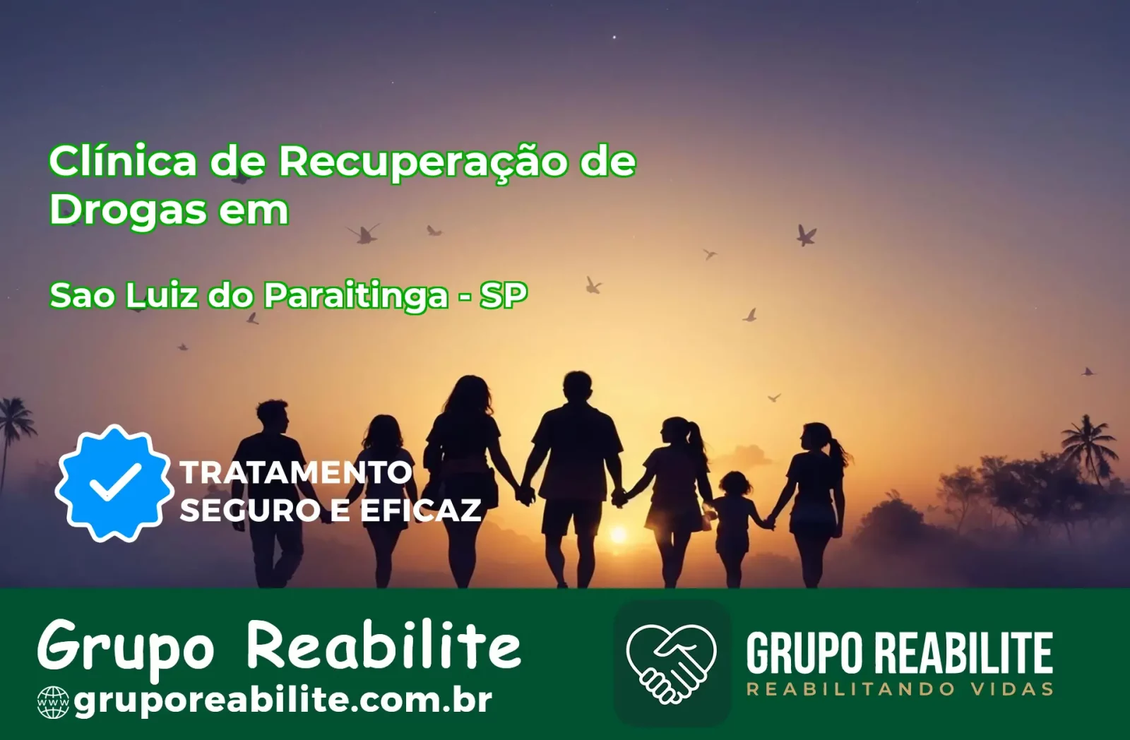 🚨 Clínica de Recuperação de Drogas em São Luiz do Paraitinga - SP