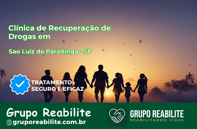 🚨 Clínica de Recuperação de Drogas em São Luiz do Paraitinga - SP