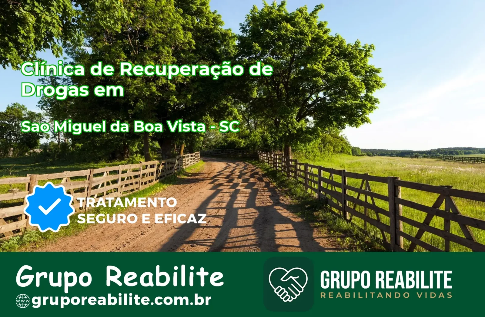 🚨 Clínica de Recuperação de Drogas em São Miguel da Boa Vista - SC