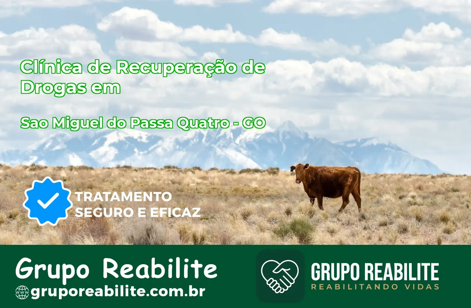 🚨 Clínica de Recuperação de Drogas em São Miguel do Passa Quatro - GO