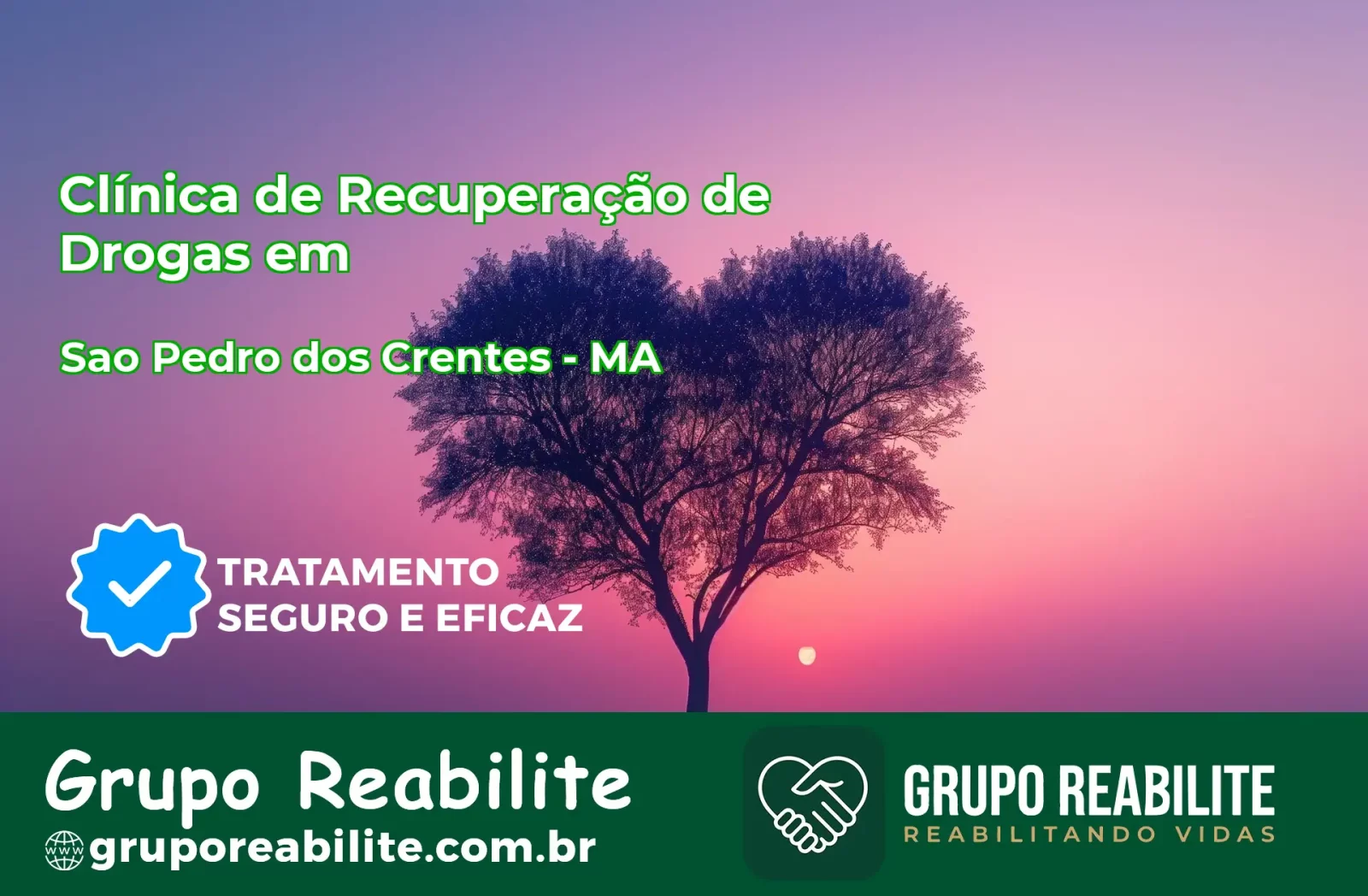 🚨 Clínica de Recuperação de Drogas em São Pedro dos Crentes - MA
